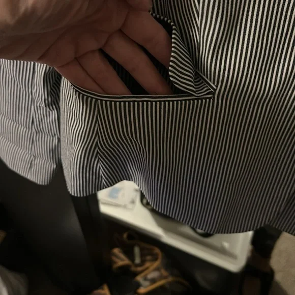 Banana Republic Blue striped blazer - Picture 5 of 6